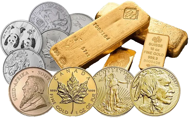 Various U.S. Numismatic Coins of 1 Dollar Denomination collage