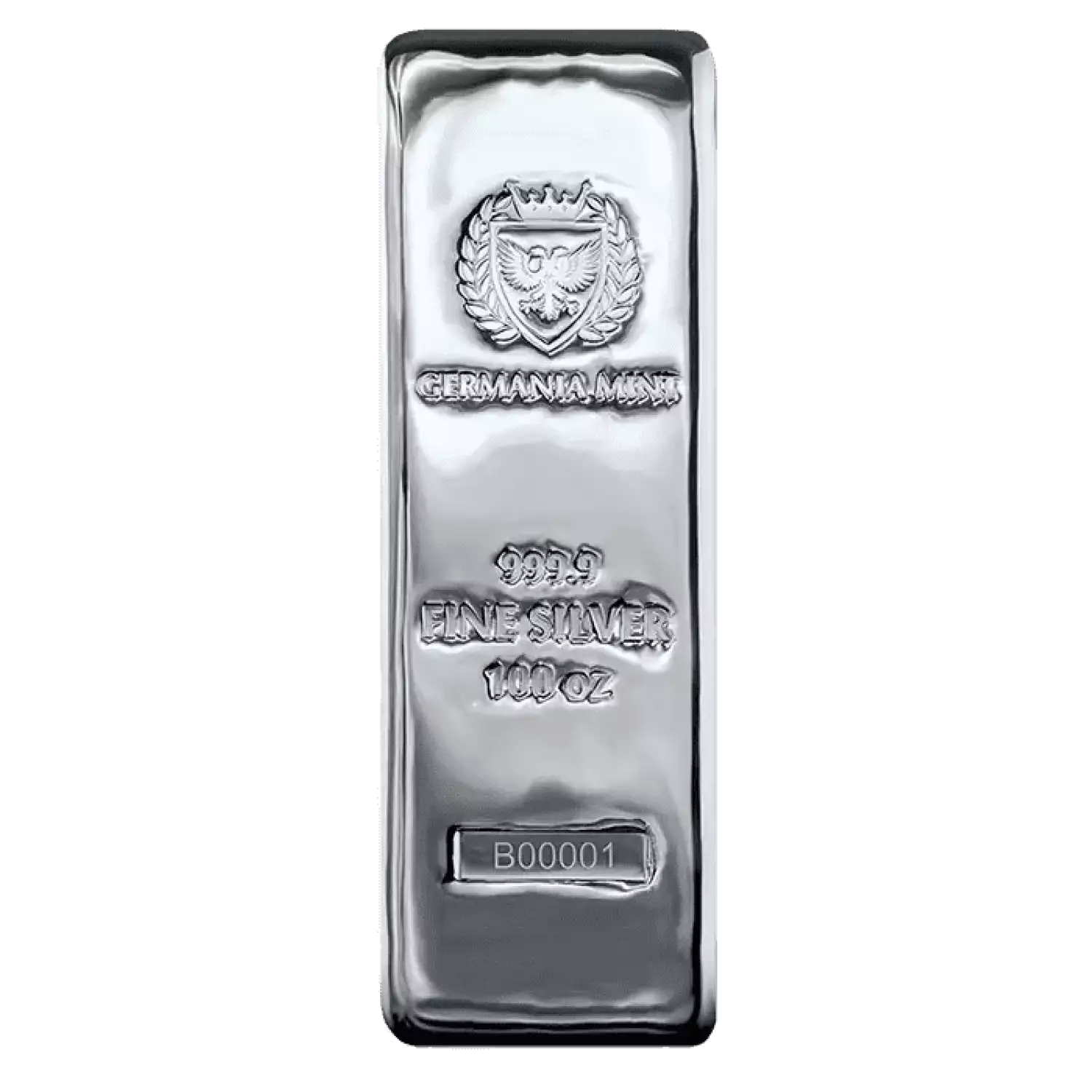 100oz Germania Mint Silver Bar (2)