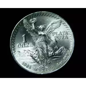 1985 1oz Mexican Silver Onza Libertad (2)