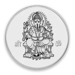 1oz Ganesha Silver Round