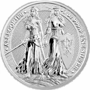 2022 1 oz Silver Allegories Germania and Polonia (2)