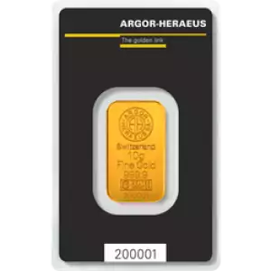 20g Arogor-Heraeus Minted Gold Bar (2)
