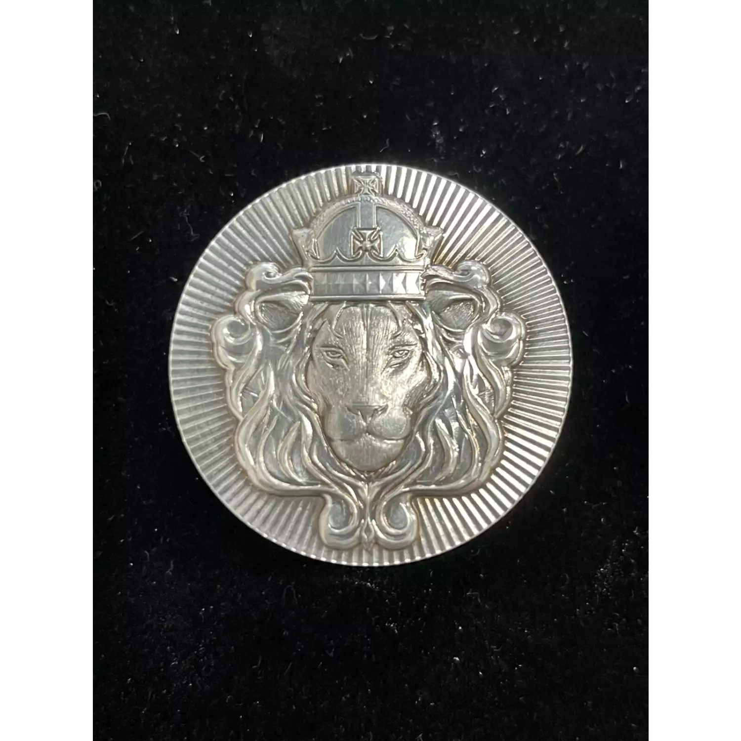 5 oz .999 Fine Silver Lion Scottsdale Mint Stacker